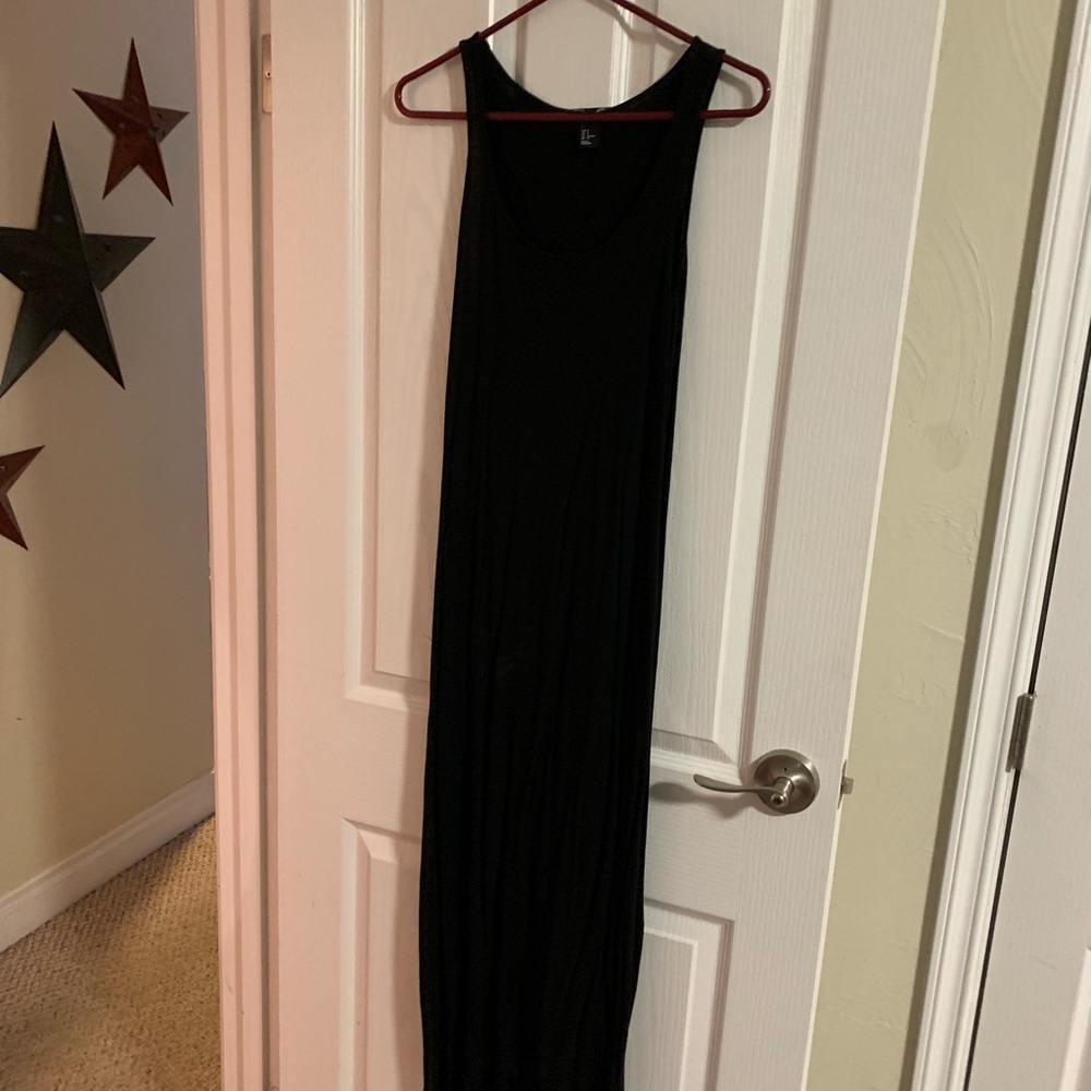 H&M black maxi dress size small